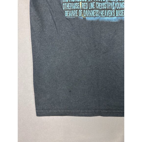 Vintage Y2K Rock On The Range Where Rock Lives Concert Promo Rare Black T Large - Picture 7 of 10